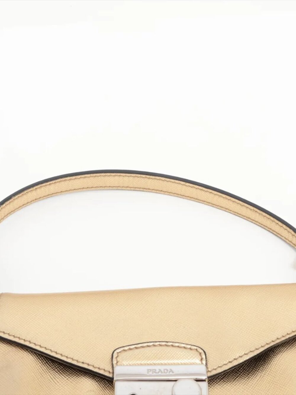 Prada Metallic Flap O33 MOG - Picture 6 of 13